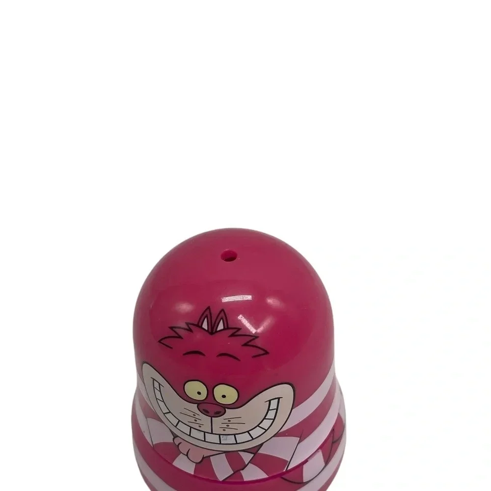 Disney Cheshire Cats Cartoon Hereos Russian Nesting Doll RARE